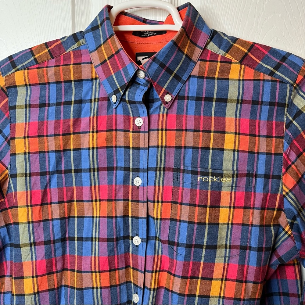 Rockies Multicolor Women’s Western Shirt Size M